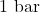 1\text{ bar}