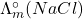 \Lambda_m^\circ(NaCl)
