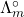 \Lambda_m^\circ