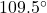109.5^\circ