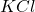 KCl