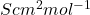 Scm^2mol^{-1}