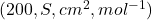 (200,S,cm^2,mol^{-1})