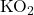 \text{KO}_2
