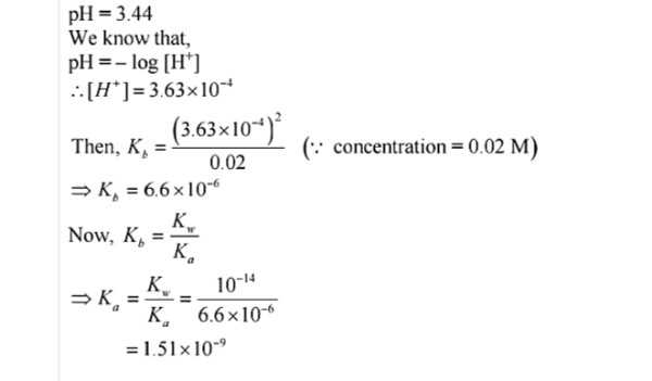 Ncert Solution of Ionic Equilibrium: Class 11th Free Pdf download 