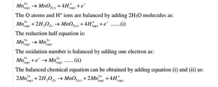 Ncert Solution of Redox Reactions: Class 11 Free Pdf Download 