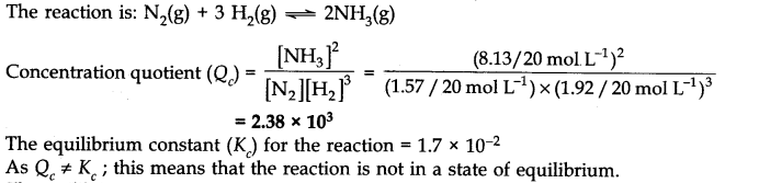 Ncert solutions of chemical equilibrium class 11 pdf: free download 