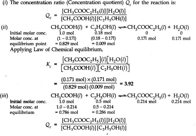 Ncert solutions of chemical equilibrium class 11 pdf: free download 