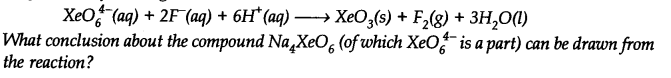 Ncert Solution of Redox Reactions: Class 11 Free Pdf Download 