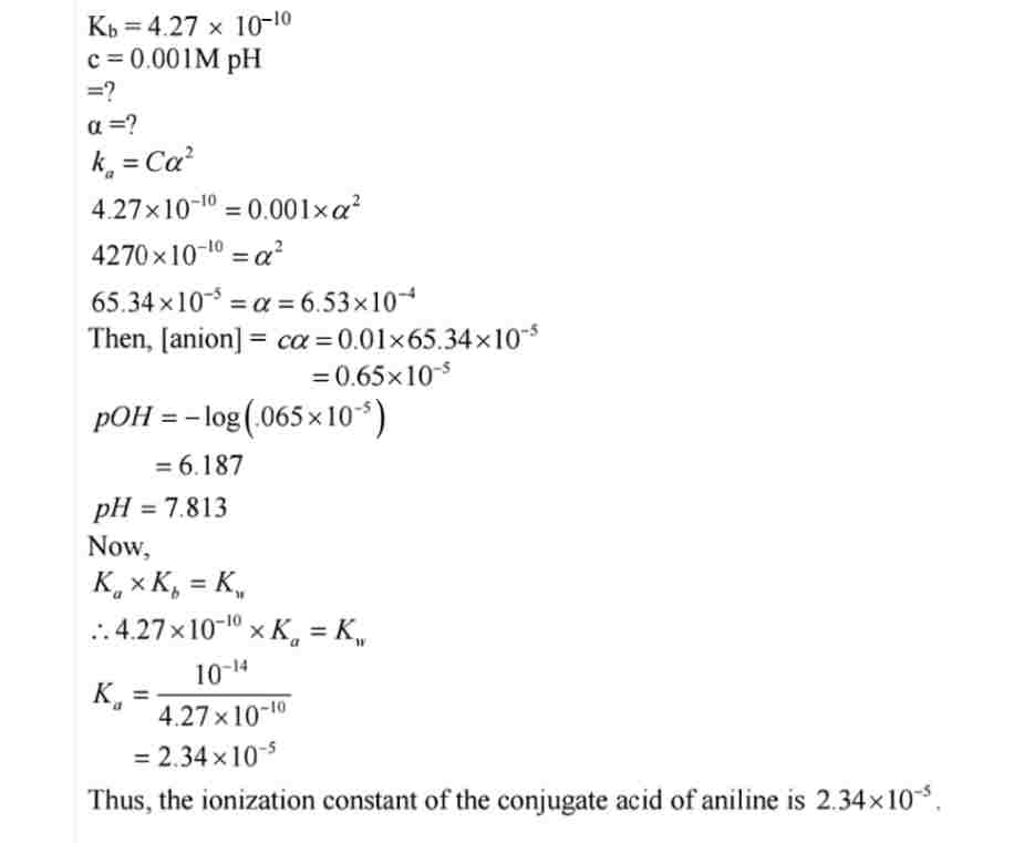 Ncert Solution of Ionic Equilibrium: Class 11th Free Pdf download 