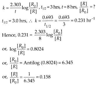 Ncert Solutions of Chemical Kinetics: Free Pdf Download for Chemistry 12th 