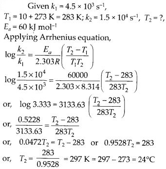 Ncert Solutions of Chemical Kinetics: Free Pdf Download for Chemistry 12th 