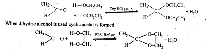 Aldehydes Ketones Carboxylic acids: Ncert Solution Free Pdf Download For 12th 