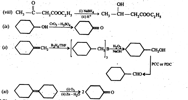 Aldehydes Ketones Carboxylic acids: Ncert Solution Free Pdf Download For 12th 