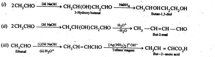 Aldehydes Ketones Carboxylic acids: Ncert Solution Free Pdf Download For 12th 