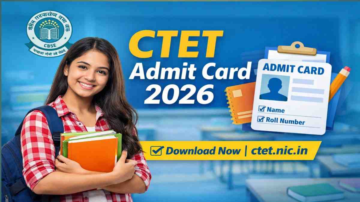 You said: As a professional and expert content writer please Write an attractive and responsive title and post for the following content in 800 words with heading and subheading containing paragraphs of 80 to 100 words. The content is as "CBSE CTET Admit Card 2026: सीटेट एग्जाम सिटी स्लिप के बाद अब सीटेट का एडमिट कार्ड, ctet.nic.in से अभी चेक करें CBSE CTET Admit Card 2026 को लेकर लाखों उम्मीदवारों के लिए बड़ी खबर सामने आ रही है। सीटेट एग्जाम सिटी स्लिप जारी होने के बाद अब अभ्यर्थी अपने एडमिट कार्ड का इंतजार कर रहे हैं। CBSE CTET Admit Card 2026 आधिकारिक वेबसाइट ctet.nic.in पर जल्द ही उपलब्ध कराया जाएगा। जिन उम्मीदवारों ने इस परीक्षा के लिए आवेदन किया है उन्हें सलाह दी जाती है कि वे नियमित रूप से वेबसाइट चेक करते रहें। सीटेट परीक्षा शिक्षक बनने का सपना देखने वाले उम्मीदवारों के लिए एक बेहद महत्वपूर्ण परीक्षा है। ऐसे में एडमिट कार्ड समय पर डाउनलोड करना बहुत जरूरी हो जाता है क्योंकि बिना एडमिट कार्ड के परीक्षा केंद्र में प्रवेश नहीं मिलेगा। CTET एग्जाम सिटी स्लिप क्या होती है CTET एग्जाम सिटी स्लिप उम्मीदवारों को यह जानकारी देती है कि उनकी परीक्षा किस शहर में आयोजित होगी। इससे उम्मीदवार पहले से अपनी यात्रा और रहने की योजना बना सकते हैं। हालांकि एग्जाम सिटी स्लिप को एडमिट कार्ड नहीं माना जाता है। एग्जाम सिटी स्लिप में परीक्षा की तारीख और शहर की जानकारी होती है लेकिन परीक्षा केंद्र का पूरा पता और रोल नंबर एडमिट कार्ड में ही दिया जाता है। CBSE CTET Admit Card 2026 कब जारी होगा CBSE की ओर से अभी एडमिट कार्ड की आधिकारिक तारीख घोषित नहीं की गई है लेकिन मीडिया रिपोर्ट्स और पिछले वर्षों के ट्रेंड को देखें तो परीक्षा से लगभग दो से तीन दिन पहले एडमिट कार्ड जारी कर दिया जाता है। उम्मीद की जा रही है कि CTET Admit Card 2026 बहुत जल्द ctet.nic.in पर लाइव किया जाएगा। उम्मीदवारों को सलाह है कि वे अंतिम समय का इंतजार न करें। CTET Admit Card 2026 कैसे डाउनलोड करें CTET एडमिट कार्ड डाउनलोड करने की प्रक्रिया काफी आसान है। उम्मीदवार नीचे दिए गए स्टेप्स को फॉलो कर सकते हैं सबसे पहले आधिकारिक वेबसाइट ctet.nic.in पर जाएं होमपेज पर CTET Admit Card 2026 से संबंधित लिंक पर क्लिक करें अब अपना आवेदन संख्या और जन्म तिथि दर्ज करें सबमिट करते ही आपका एडमिट कार्ड स्क्रीन पर दिखाई देगा एडमिट कार्ड डाउनलोड करें और प्रिंट निकाल लें CTET एडमिट कार्ड में कौन कौन सी जानकारी होती है CBSE CTET Admit Card 2026 में उम्मीदवार से जुड़ी कई जरूरी जानकारियां होती हैं जिन्हें परीक्षा से पहले जांच लेना बेहद जरूरी है। उम्मीदवार का नाम रोल नंबर परीक्षा की तारीख और समय परीक्षा केंद्र का पूरा पता फोटो और हस्ताक्षर परीक्षा से जुड़े जरूरी निर्देश अगर किसी भी जानकारी में गलती नजर आती है तो तुरंत CBSE से संपर्क करें। परीक्षा के दिन किन बातों का रखें ध्यान CTET परीक्षा के दिन कुछ जरूरी बातों का ध्यान रखना बेहद जरूरी होता है। एडमिट कार्ड की हार्ड कॉपी साथ लेकर जाएं एक वैध फोटो पहचान पत्र जरूर रखें परीक्षा केंद्र पर समय से पहले पहुंचें किसी भी प्रकार की इलेक्ट्रॉनिक डिवाइस साथ न ले जाएं CBSE द्वारा जारी सभी निर्देशों का पालन करें CTET परीक्षा क्यों है इतनी जरूरी CTET परीक्षा पास करने के बाद उम्मीदवार केंद्र सरकार के स्कूलों जैसे कि केन्द्रीय विद्यालय और नवोदय विद्यालय में शिक्षक बनने के योग्य हो जाते हैं। इसके अलावा कई राज्य सरकारें भी CTET स्कोर को मान्यता देती हैं। इसलिए CBSE CTET Admit Card 2026 सिर्फ एक कागज नहीं बल्कि आपके शिक्षक बनने के सपने की पहली सीढ़ी है। निष्कर्ष CBSE CTET Admit Card 2026 को लेकर उम्मीदवारों में उत्सुकता बनी हुई है। एग्जाम सिटी स्लिप जारी होने के बाद अब एडमिट कार्ड का इंतजार जल्द खत्म होने वाला है। उम्मीदवारों को सलाह दी जाती है कि वे ctet.nic.in पर नियमित नजर बनाए रखें और एडमिट कार्ड जारी होते ही उसे डाउनलोड कर लें। अगर आप सीटेट परीक्षा की तैयारी कर रहे हैं तो यह समय सतर्क रहने का है। सही जानकारी सही समय पर आपके भविष्य को बेहतर बना सकती है।" please write the focus keyword in English and post in Hindi with plagiarism free and in human tone and informational. ChatGPT said: 📌 SEO Friendly Title (Attractive & Responsive) CBSE CTET Admit Card 2026 जारी होने वाला है | ctet.nic.in से ऐसे करें डाउनलोड | पूरी जानकारी हिंदी में 🔑 Focus Keyword (English): CBSE CTET Admit Card 2026 ✍️ Post Content (Plagiarism-Free | Human Tone | Informational) 🔰 परिचय: CBSE CTET Admit Card 2026 को लेकर बड़ी अपडेट CBSE CTET Admit Card 2026 को लेकर लाखों अभ्यर्थियों के बीच उत्सुकता लगातार बढ़ती जा रही है। जैसे ही एग्जाम सिटी स्लिप जारी हुई है, वैसे ही अब उम्मीदवार अपने एडमिट कार्ड का बेसब्री से इंतजार कर रहे हैं। CTET परीक्षा शिक्षक बनने की दिशा में पहला और सबसे अहम कदम मानी जाती है। ऐसे में एडमिट कार्ड का समय पर डाउनलोड होना बेहद जरूरी है। बिना एडमिट कार्ड के किसी भी उम्मीदवार को परीक्षा केंद्र में प्रवेश की अनुमति नहीं दी जाती। इसलिए सभी अभ्यर्थियों को सलाह दी जाती है कि वे नियमित रूप से आधिकारिक वेबसाइट ctet.nic.in पर नजर बनाए रखें। 📄 CTET एग्जाम सिटी स्लिप क्या होती है और क्यों जरूरी है CTET एग्जाम सिटी स्लिप उम्मीदवारों को पहले से यह जानकारी देती है कि उनकी परीक्षा किस शहर में आयोजित की जाएगी। इससे अभ्यर्थी अपनी यात्रा, ठहरने और अन्य जरूरी व्यवस्थाओं की योजना पहले ही बना सकते हैं। हालांकि, यह समझना जरूरी है कि एग्जाम सिटी स्लिप को एडमिट कार्ड नहीं माना जाता। इसमें केवल परीक्षा की तारीख और शहर का नाम होता है। परीक्षा केंद्र का पूरा पता, रोल नंबर और शिफ्ट की जानकारी केवल एडमिट कार्ड में ही दी जाती है, जो परीक्षा के लिए सबसे जरूरी दस्तावेज होता है। 📅 CBSE CTET Admit Card 2026 कब होगा जारी CBSE की ओर से अभी तक CTET Admit Card 2026 की कोई आधिकारिक तारीख घोषित नहीं की गई है। लेकिन पिछले वर्षों के ट्रेंड और मीडिया रिपोर्ट्स को देखें तो एडमिट कार्ड आमतौर पर परीक्षा से दो से तीन दिन पहले जारी कर दिया जाता है। इस बार भी उम्मीद की जा रही है कि एडमिट कार्ड बहुत जल्द ctet.nic.in पर उपलब्ध करा दिया जाएगा। उम्मीदवारों को अंतिम समय तक इंतजार करने से बचना चाहिए और जैसे ही लिंक एक्टिव हो, तुरंत अपना एडमिट कार्ड डाउनलोड कर लेना चाहिए। 💻 CTET Admit Card 2026 डाउनलोड करने की आसान प्रक्रिया CBSE CTET Admit Card 2026 डाउनलोड करने की प्रक्रिया बिल्कुल सरल और ऑनलाइन है। उम्मीदवार नीचे दिए गए स्टेप्स को ध्यान से फॉलो करके आसानी से अपना एडमिट कार्ड प्राप्त कर सकते हैं। सबसे पहले आधिकारिक वेबसाइट ctet.nic.in पर जाएं। इसके बाद होमपेज पर दिए गए “CTET Admit Card 2026” लिंक पर क्लिक करें। अब आवेदन संख्या और जन्म तिथि दर्ज करें। जानकारी भरने के बाद सबमिट करें। स्क्रीन पर आपका एडमिट कार्ड दिखाई देगा। इसे डाउनलोड करके प्रिंट जरूर निकाल लें। 📝 CTET एडमिट कार्ड में दी गई महत्वपूर्ण जानकारियां CBSE CTET Admit Card 2026 में उम्मीदवार से जुड़ी कई जरूरी जानकारियां होती हैं, जिन्हें परीक्षा से पहले जांचना बहुत आवश्यक होता है। इसमें उम्मीदवार का नाम, रोल नंबर, परीक्षा की तारीख, समय, परीक्षा केंद्र का पूरा पता, फोटो और हस्ताक्षर शामिल होते हैं। इसके अलावा परीक्षा से जुड़े महत्वपूर्ण निर्देश भी एडमिट कार्ड पर लिखे होते हैं। यदि किसी भी जानकारी में गलती नजर आती है, तो तुरंत CBSE या संबंधित हेल्पलाइन से संपर्क करें, ताकि समय रहते सुधार किया जा सके। ⚠️ परीक्षा के दिन किन बातों का रखें विशेष ध्यान CTET परीक्षा के दिन उम्मीदवारों को कुछ जरूरी नियमों का पालन करना अनिवार्य होता है। सबसे पहले एडमिट कार्ड की हार्ड कॉपी साथ लेकर जाएं, क्योंकि बिना इसके प्रवेश नहीं मिलेगा। इसके अलावा एक वैध फोटो पहचान पत्र जैसे आधार कार्ड या वोटर आईडी जरूर रखें। परीक्षा केंद्र पर निर्धारित समय से कम से कम 30 मिनट पहले पहुंचें। मोबाइल फोन, स्मार्ट वॉच, ब्लूटूथ या अन्य इलेक्ट्रॉनिक डिवाइस ले जाना सख्त मना होता है। CBSE द्वारा जारी सभी निर्देशों का पालन करें। 🎯 CTET परीक्षा क्यों है उम्मीदवारों के लिए इतनी महत्वपूर्ण CTET परीक्षा पास करने के बाद उम्मीदवार केंद्र सरकार के प्रतिष्ठित स्कूलों जैसे केंद्रीय विद्यालय (KVS) और नवोदय विद्यालय (NVS) में शिक्षक बनने के योग्य हो जाते हैं। इसके अलावा कई राज्य सरकारें भी CTET स्कोर को मान्यता देती हैं और शिक्षक भर्ती में इसका उपयोग करती हैं। यही कारण है कि यह परीक्षा लाखों युवाओं के करियर से जुड़ी हुई है। CBSE CTET Admit Card 2026 सिर्फ एक कागज नहीं है, बल्कि आपके शिक्षक बनने के सपने की पहली सीढ़ी है। ✅ निष्कर्ष: समय पर एडमिट कार्ड डाउनलोड करना है जरूरी CBSE CTET Admit Card 2026 को लेकर उम्मीदवारों में लगातार उत्सुकता बनी हुई है। एग्जाम सिटी स्लिप जारी होने के बाद अब एडमिट कार्ड जल्द ही उपलब्ध होने की उम्मीद है। सभी अभ्यर्थियों को सलाह दी जाती है कि वे नियमित रूप से ctet.nic.in वेबसाइट चेक करते रहें और जैसे ही एडमिट कार्ड जारी हो, तुरंत उसे डाउनलोड कर लें। सही समय पर सही जानकारी पाना आपके भविष्य को मजबूत बना सकता है। अगर आप CTET की तैयारी कर रहे हैं, तो यह समय पूरी सतर्कता और आत्मविश्वास के साथ आगे बढ़ने का है। अगर आप चाहें, तो मैं इसके लिए Slug, Meta Title, Meta Description और Featured Image Idea भी तैयार कर सकता हूँ। You said: Yes ChatGPT said: बहुत बढ़िया 👍 अब नीचे आपके इस पोस्ट के लिए पूरा SEO Pack तैयार कर दिया गया है, जिसे आप सीधे अपनी वेबसाइट पर इस्तेमाल कर सकते हैं। ✅ SEO URL Slug (Permalink) cbse-ctet-admit-card-2026-download ✅ Meta Title (60 Characters के अंदर) CBSE CTET Admit Card 2026 Download | ctet.nic.in Latest Update ✅ Meta Description (150–160 Characters) CBSE CTET Admit Card 2026 जल्द जारी होगा। ctet.nic.in से एडमिट कार्ड डाउनलोड करने की पूरी प्रक्रिया, डेट और जरूरी निर्देश यहां पढ़ें। ✅ Featured Image Idea (Design Concept) आप अपनी पोस्ट के लिए इस तरह का Featured Image बनवा सकते हैं: 🎨 Image Design Idea: Background: हल्का नीला या सफेद (Education Theme) Main Text (Bold): 👉 CTET Admit Card 2026 Sub Text: 📌 Download Now | ctet.nic.in Extra Elements: ✔️ Student Image ✔️ Admit Card Icon ✔️ CBSE Logo (Optional) 📐 Recommended Size: 1200 × 675 px (SEO Friendly & Fast Loading) ✅ Image Alt Text (SEO Friendly) CBSE CTET Admit Card 2026 Download from ctet.nic.in