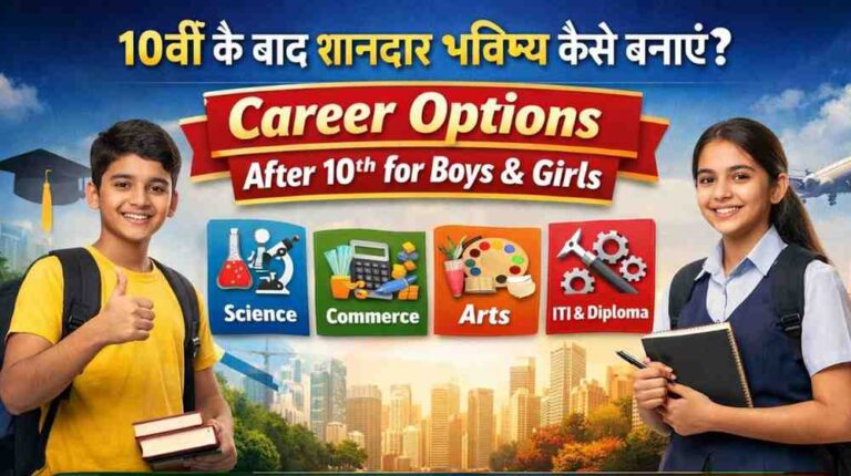 Career Options After 10th for Boys and Girls | 10वीं के बाद क्या करें पूरी गाइड