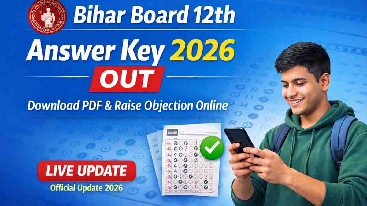 Bihar Board 12th Answer Key 2026 Out – Download Now